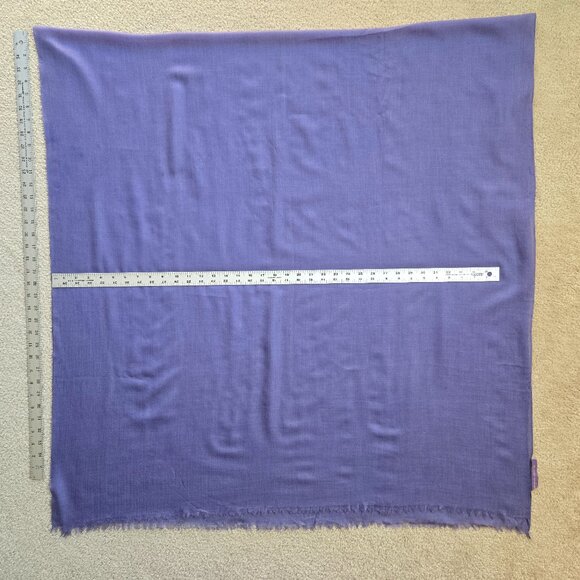 Artemis Wragge Accessories - Huge Cashmere Lightweight Woven Wrap Scarf Shawl Periwinkle Blue